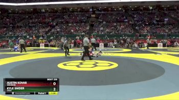 D2-190 lbs Semifinal - Kyle Snider, Cvca vs Austin Kovar, Wauseon