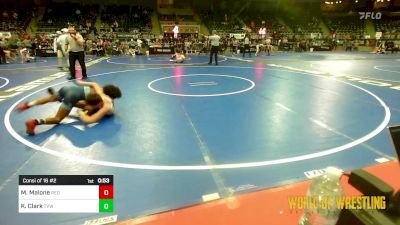 105 lbs Consi Of 16 #2 - Marcus Malone, Red Cobra Westling Academy vs Kaden Clark, Tennessee Valley Wrestling