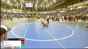 102 lbs Consi Of 8 #2 - Isaiah Ruiz, NM Bad Boyz vs Braiden Sidwell, Bear Cave WC