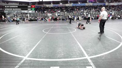 95 lbs Rr Rnd 1 - Elan Garrison, Coweta WC vs Spencer Marshall, Rams WC