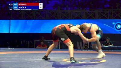 86 kg Final 3-5 - Shakjir Bislimi, North Macedonia vs Bennett Berge, United States