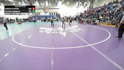 126 lbs Cons. Round 3 - Kaidyn Clanton, Oscar Smith vs Peyton Andrews, Thomas Dale