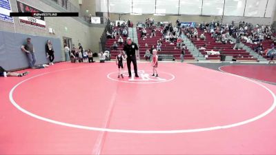 42-47 lbs Round 3 - Jace Gilbert, Declo Stingers vs August Van De Moere, Emmett Freestyle Club