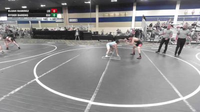 106 lbs Quarterfinal - Elijah Ramirez, Livewire vs Ryder Bareng, Beach Boyz Wrestling