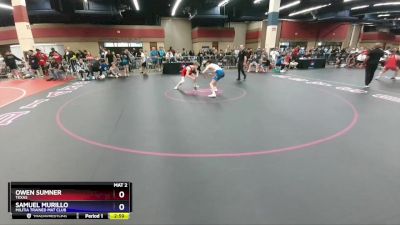 138 lbs Cons. Round 2 - Owen Sumner, Texas vs Samuel Murillo, Militia Trained Mat Club