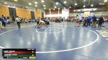 215 lbs Cons. Round 3 - Andrew Azadi, Laguna Hills vs Adiel Rocha, Cesar Chavez