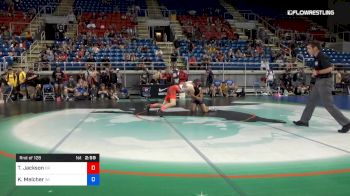 160 lbs Rnd Of 128 - Trevor Jackson, Oregon vs Kevin Meicher, Wisconsin