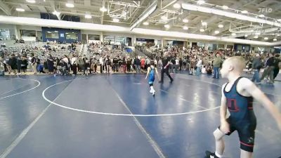 53 lbs Champ. Round 1 - Grey Huber, Uintah Wrestling vs Zeivier Lindsay, South Sevier