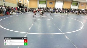 120 lbs Round Of 16 - Cristian Pote, Danbury vs Jared Hood, Ponaganset