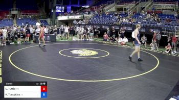 195 lbs Semis - Cittadino Tuttle, Minnesota vs Karson Tompkins, Texas