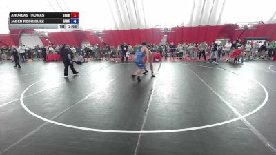 285 lbs Champ. Rd Of 16 - Andreas Thomas, Evanston School Of Wrestling vs Jaden Rodriguez, HAWK