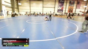 110 lbs Rd# 3 12:00pm Friday - Matteo Gonzalez, Minion Black vs Isaac Young, Dynasty Ruthless