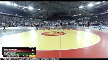 78 lbs Cons. Round 2 - Grayson Day, Twin City Wrestling Club vs Denton Omlid, Cherry Creek Wrestling Club
