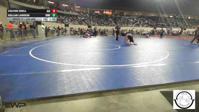 120 lbs Round Of 64 - Colton Ezell, Oklahoma Christian School vs Kellan Lawson, The Hall Wrestling Club