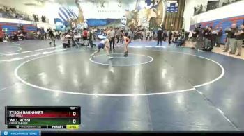 120 lbs Cons. Round 5 - Tyson Barnhart, Post Falls vs Will Rossi, Coeur D Alene