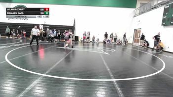 130 lbs Semifinal - Lylah Irizarry, Greater Heights Wrestling vs Delaney Earl, Unaffiliated