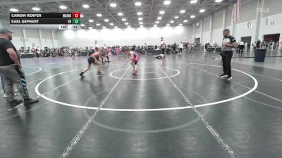 120 lbs Rr Rnd 3 - Camdin Renfer, Mat Assassins Red - EL vs Kael Gephart, Buffalo Valley-Black - EL