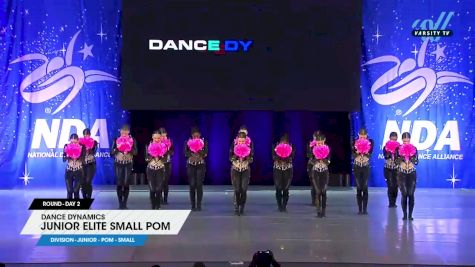 Dance Dynamics - Junior Elite Small Pom [2025 Junior - Pom - Small Day 2] 2025 NDA All-Star National Championship
