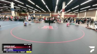 102 lbs Round 1 - Addison Hunt, Best Trained Wrestling vs Envy Lopez, ReZults Wrestling