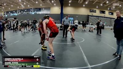 130 lbs Round 2 (8 Team) - Joseph Guastella, Mat Assassins Black vs Daniel Evans, North Carolina National Team