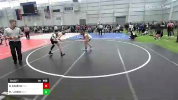 102 lbs Round Of 16 - Gus Cardinal, Valiant CP vs Max Unrein, Colorado Outlaws