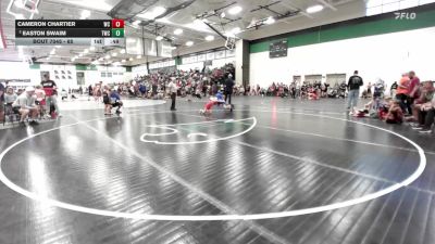 65 lbs Quarterfinal - Cameron Chartier, Webb City vs Easton Swaim, Tonganoxie Wrestling Club