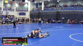 165 lbs Semifinal - Braxton Quaintance, LAKOTA vs Nolan Deppe, BATH