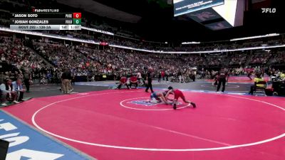 138-3A Semifinal - Josiah Gonzales, Fort Lupton vs Jason Soto, Pueblo Centennial