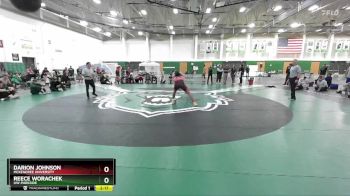 184 lbs 1st Place Match - Reece Worachek, UW-Parkside vs Darion Johnson, McKendree University