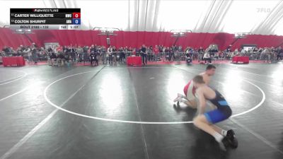 132 lbs Cons. Round 2 - Carter Williquette, Marshfield Wrestling Club vs Colton Shurpit, Askren Wrestling Academy