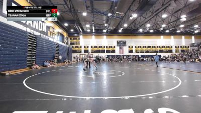 118 lbs Consy 2 - Brin Zehmisch, Butler vs Teagan Zola, Hempfield Area