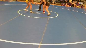 155 lbs 5th Place Match - Dali Braun, Norton Community HS vs Aubrey Ackerson, Lexington