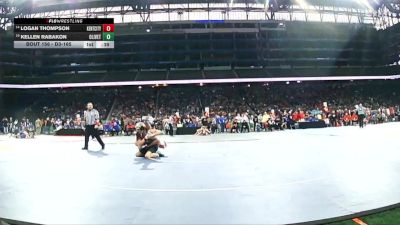 D3-165 lbs Cons. Round 1 - Logan Thompson, Kent City vs Kellen Rabakon, Olivet