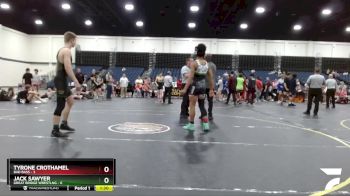 125 lbs Finals (8 Team) - Tyrone Crothamel, Bad Bass vs Jack Sawyer, Great Bridge Wrestlng