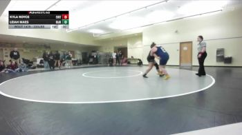 235lbs Cons. Round 4 - Leiah Maes, Bonney Lake (Girls) vs Kyla Royce, Everett (Girls)