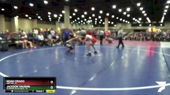 126 lbs Round 2 (6 Team) - Jackson Vaughn, Alabama Elite Gold vs Noah Criado, Indy WC