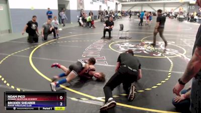 62 lbs Cons. Round 5 - Noam Pico, Pioneer Grappling Academy vs Broden Shearer, Rogue Wrestling Club