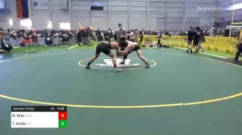 145 lbs Quarterfinal - Nicco Ruiz, Sunkist Kids Monster Garage vs Tyler Grady, Atc