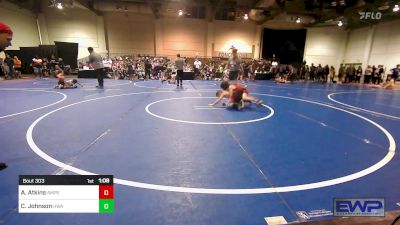 78 lbs Rr Rnd 1 - Adler Atkins, Amped Wrestling Club vs Cooper Johnson, HURRICANE WRESTLING ACADEMY