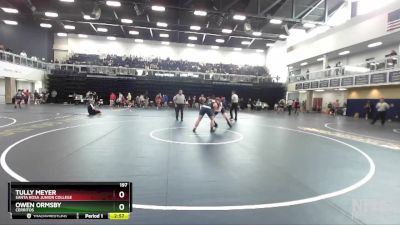 197 lbs Cons. Round 3 - Owen Ormsby, Cerritos vs Tully Meyer, Santa Rosa Junior College