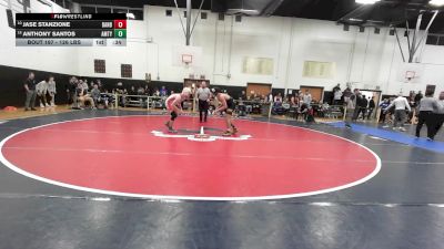 126 lbs Consi Of 8 #1 - Jase Stanzione, Danbury vs Anthony Santos, Amity