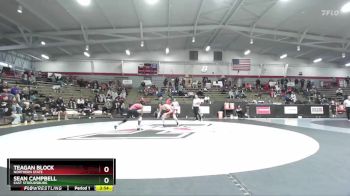 133 lbs Cons. Round 2 - Teagan Block, Northern State vs Sean Campbell, East Stroudsburg
