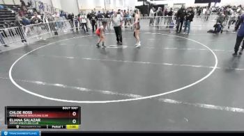 121 lbs Quarterfinal - Eliana Salazar, Somar Wrestling Club vs Chloe Ross, Mayo Quanchi Wrestling Club