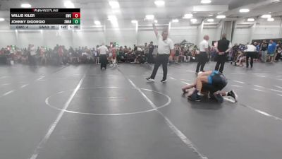 144 lbs Round 1 (10 Team) - Willis Kiler, Grindstone WC vs Johnny Digorgio, Savage WA Black