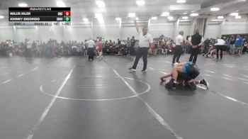 144 lbs Round 1 (10 Team) - Willis Kiler, Grindstone WC vs Johnny Digorgio, Savage WA Black