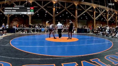 215 lbs Round 1 (16 Team) - Mihkael Sims, Glenn Hills vs Lazarius Feggins, Columbus