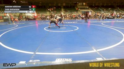 115 lbs 5th Place - Sanchir Edington, The Compound RTC vs Case Gustafson, Florida Scorpions