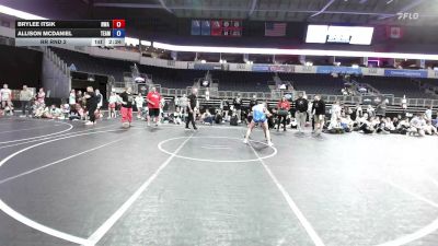 112 lbs Rr Rnd 2 - Brylee Itsik, Nwa 2 vs Allison McDaniel, Team LTD