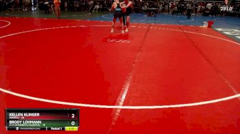 160 lbs Cons. Semi - Brody Lohmann, Z-M (Zumbrota/Mazeppa) vs Kellen Klinger, Waseca