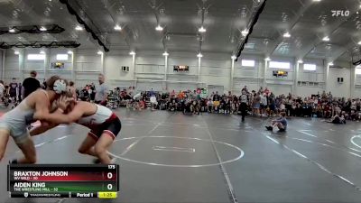 175 lbs Round 2 (4 Team) - Braxton Johnson, WV Wild vs Aiden King, The Wrestling Mill